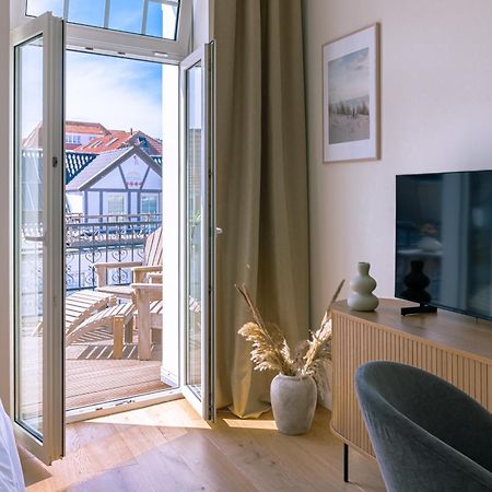 Kapitaenshaus Friedrich Franz - Premium Apartments 200 Meter Vom Strand Und Alten Strom Rostock Exterior foto