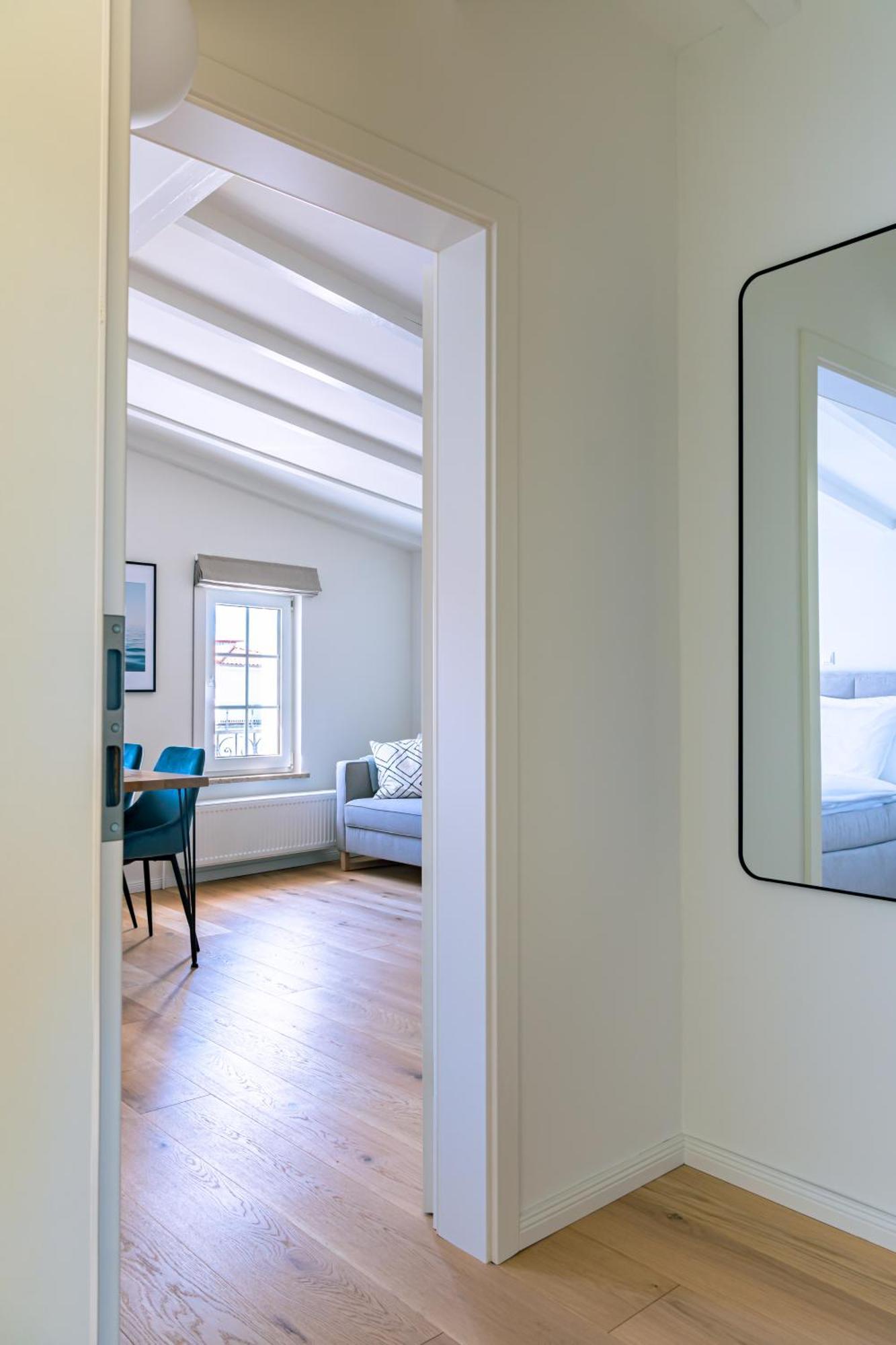 Kapitaenshaus Friedrich Franz - Premium Apartments 200 Meter Vom Strand Und Alten Strom Rostock Zimmer foto