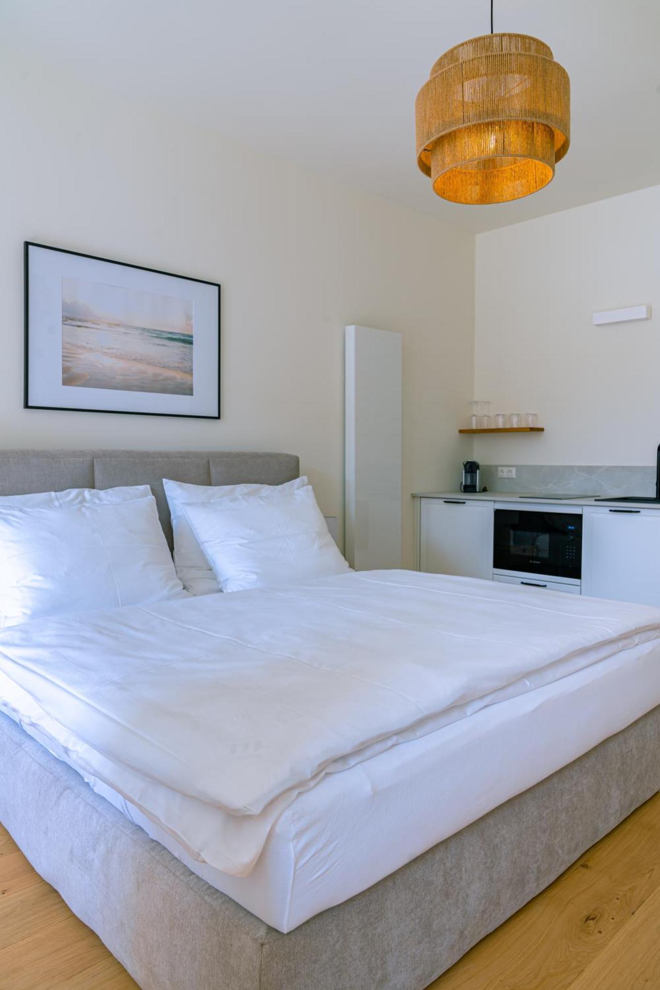 Kapitaenshaus Friedrich Franz - Premium Apartments 200 Meter Vom Strand Und Alten Strom Rostock Zimmer foto